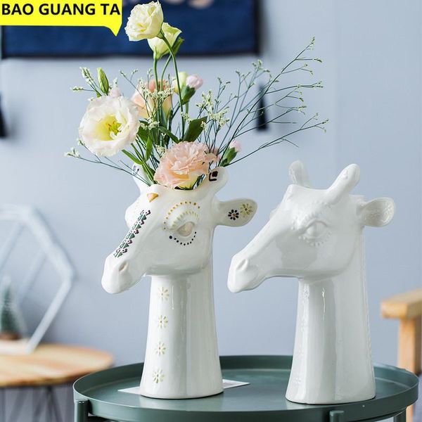 vases bao guang ta abstract giraffe vase ceramic decor ornaments deskflower arrangement device animal deer pot r5429
vases bao guang ta abstract giraffe vase ceramic decor ornaments deskflower arrangement device animal deer pot r5429