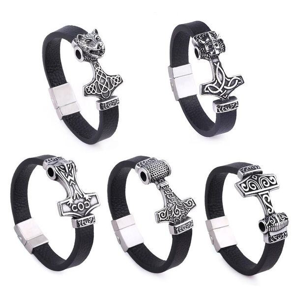 charm bracelets fashion summer 2021 vikings vintage bracelet cosplay for men and women props amulet gift accessories, Golden;silver
charm bracelets fashion summer 2021 vikings vintage bracelet cosplay for men and women props amulet gift accessories, Golden;silver