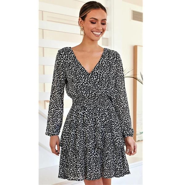 boho dress gothic clothing sundresses women femme robe korean style dresses woman party night v neck full sleeve casual, Black;gray
boho dress gothic clothing sundresses women femme robe korean style dresses woman party night v neck full sleeve casual, Black;gray