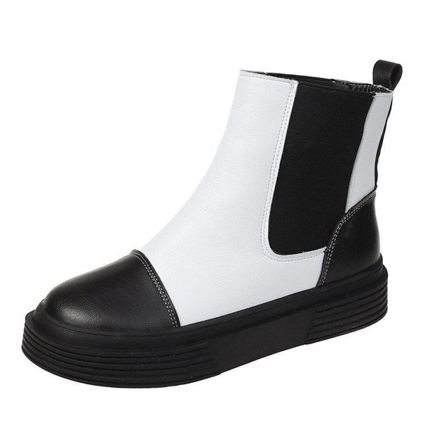 boots breathable women ankle british style girls naked boot round toe winter shoes woman flat fashion genuine leather 2021, Black
boots breathable women ankle british style girls naked boot round toe winter shoes woman flat fashion genuine leather 2021, Black