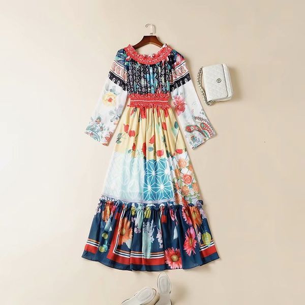 casual dresses european and american women's clothing spring long-sleeved one-line collar fashion retro print pleated dress 47kk, Black;gray
casual dresses european and american women's clothing spring long-sleeved one-line collar fashion retro print pleated dress 47kk, Black;gray