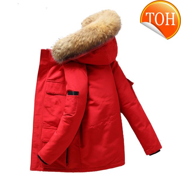 big original winter 90% men's fur collar hooded jacket, thick warm white parka, duck down, Black
big original winter 90% men's fur collar hooded jacket, thick warm white parka, duck down, Black