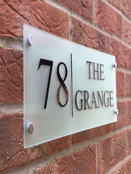 other door hardware customize modern house sign plaque number / street glass effect acrylic name 400mm/140mm
other door hardware customize modern house sign plaque number / street glass effect acrylic name 400mm/140mm
