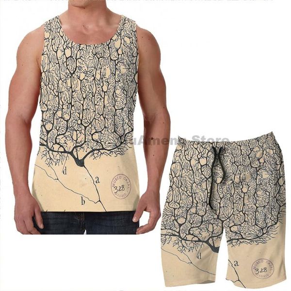 men's tracksuits summer funny print men tank women neuron src beach shorts sets fitness vest, Gray
men's tracksuits summer funny print men tank women neuron src beach shorts sets fitness vest, Gray