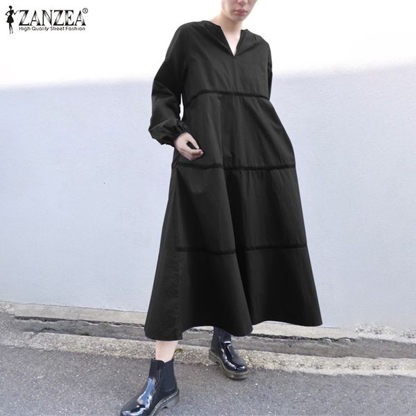 dresses women patchwork ruffle dress 2021 spring puff sleeve maxi vestidos casual female solid v-neck long sundress plus size 5xl, Black;gray
dresses women patchwork ruffle dress 2021 spring puff sleeve maxi vestidos casual female solid v-neck long sundress plus size 5xl, Black;gray