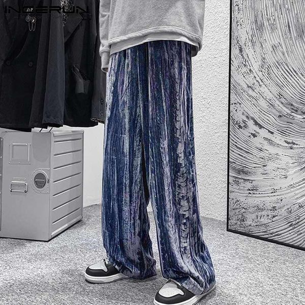 men's pants incerun korean style pantalons loose solid comfortable lazy casual streetwear gold wide-leg trousers s-5xl, Black
men's pants incerun korean style pantalons loose solid comfortable lazy casual streetwear gold wide-leg trousers s-5xl, Black