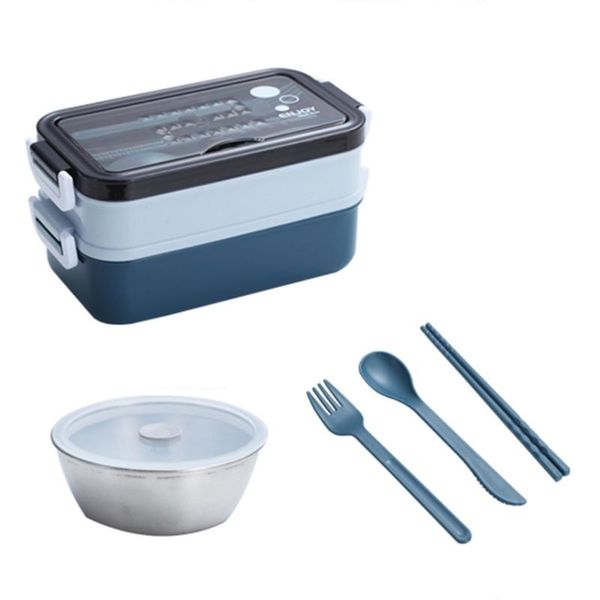 dinnerware sets lunch boxes for 304 stainless steel double-layer thermal insulation box container with compartments and soup bowl
dinnerware sets lunch boxes for 304 stainless steel double-layer thermal insulation box container with compartments and soup bowl