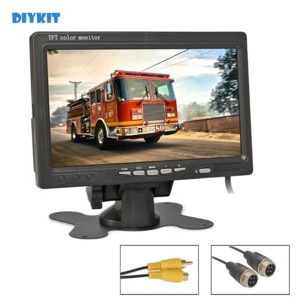 car video diykit dc12v-24v 7" tft lcd display rear view monitor rca 4-pin input for camera surveillance
car video diykit dc12v-24v 7" tft lcd display rear view monitor rca 4-pin input for camera surveillance
