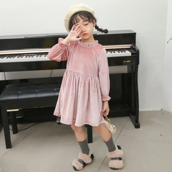 girl's dresses autumn kids girls sweet princess dress children party elegant teenage velvet long sleeve knee length, Red;yellow
girl's dresses autumn kids girls sweet princess dress children party elegant teenage velvet long sleeve knee length, Red;yellow