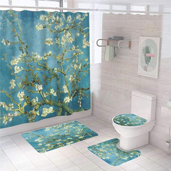 4pcs elegant red rose shower curtain set polyester shower curtain lid toilet cover bath mat rug with hooks bathroom accessory
4pcs elegant red rose shower curtain set polyester shower curtain lid toilet cover bath mat rug with hooks bathroom accessory