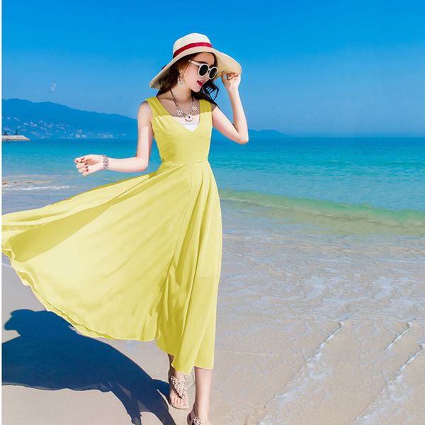 dress summer boho casual clothes female chiffon a naked line of solid color o-neck beach dressed in is57 nt3k, Black;gray
dress summer boho casual clothes female chiffon a naked line of solid color o-neck beach dressed in is57 nt3k, Black;gray
