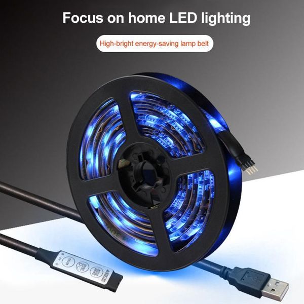 strip light rgb usb flexible ribbon fita led 1-5m tape diode dc 5v+ remote control +adapter luces strips
strip light rgb usb flexible ribbon fita led 1-5m tape diode dc 5v+ remote control +adapter luces strips