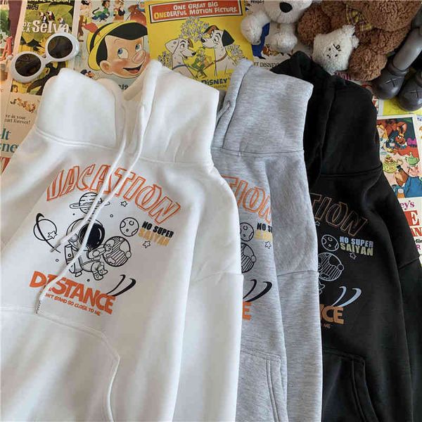 women's hoodies & sweatshirts pr cartoon fleece letter printed hooded sweatshirt streetwear hip hop oversize woman pullover gtbj, Black
women's hoodies & sweatshirts pr cartoon fleece letter printed hooded sweatshirt streetwear hip hop oversize woman pullover gtbj, Black