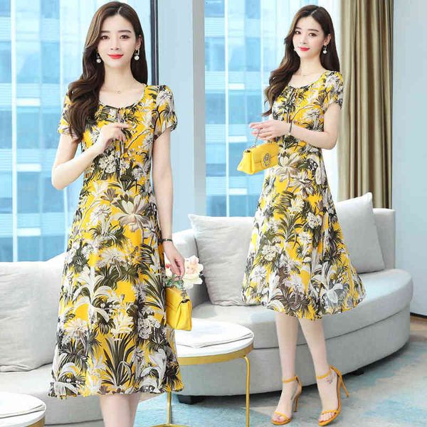 casual dresses broken flower chiffon dr's style in summer, godds of temperament, covering the stomach, showing thin 35-45 year old wome, Black;gray
casual dresses broken flower chiffon dr's style in summer, godds of temperament, covering the stomach, showing thin 35-45 year old wome, Black;gray