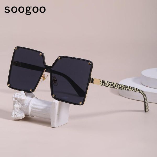 sunglasses stylish vintage rivets square cool big frame gentle wavy border shades sun glasses designer eyewear, White;black
sunglasses stylish vintage rivets square cool big frame gentle wavy border shades sun glasses designer eyewear, White;black