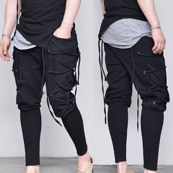 men's pants men sweat sports sweatpants casual drawstring elastic slim long, Black
men's pants men sweat sports sweatpants casual drawstring elastic slim long, Black