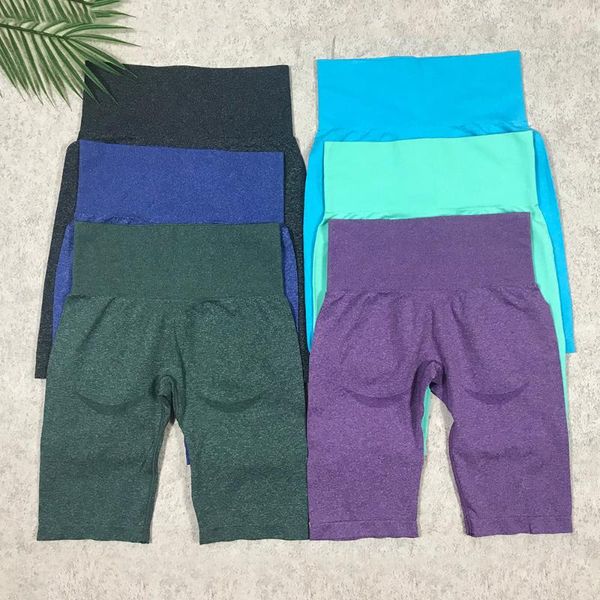seamless high waist yoga sport shorts hip push up women plain soft nylon fitness running tummy control workout gym outfit
seamless high waist yoga sport shorts hip push up women plain soft nylon fitness running tummy control workout gym outfit