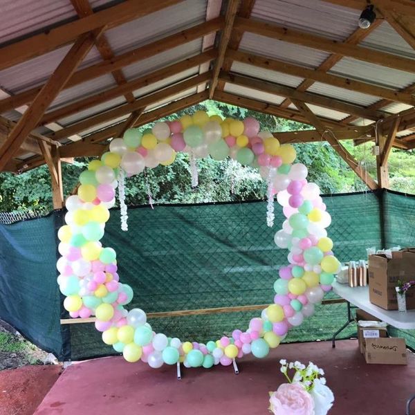 party decoration 2m big circle wedding birthday arch background wrought props single flower door rack outdoor lawn
party decoration 2m big circle wedding birthday arch background wrought props single flower door rack outdoor lawn