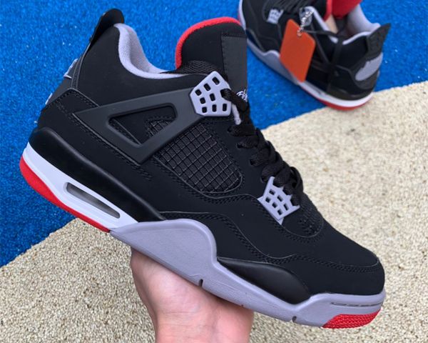 good quality jumpman 4 bred basketball shoes 4s portsmarket black fire red cement grey men outdoor sneakers with box
good quality jumpman 4 bred basketball shoes 4s portsmarket black fire red cement grey men outdoor sneakers with box