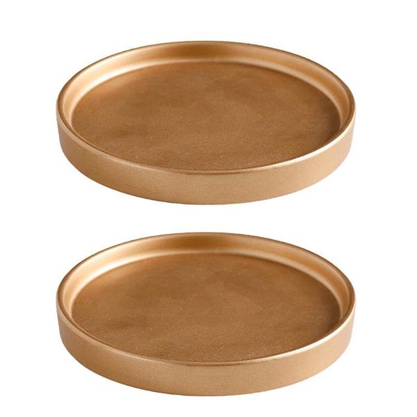 15x15x1.8cm flowerpot drip tray ceramic cement design base for garden balcony (golden) planters & pots
15x15x1.8cm flowerpot drip tray ceramic cement design base for garden balcony (golden) planters & pots