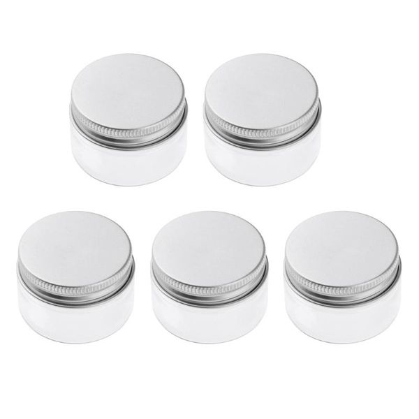 5x empty cosmetic pots lip container jar aluminum cover 100 ml 68x43 mm storage bottles & jars
5x empty cosmetic pots lip container jar aluminum cover 100 ml 68x43 mm storage bottles & jars