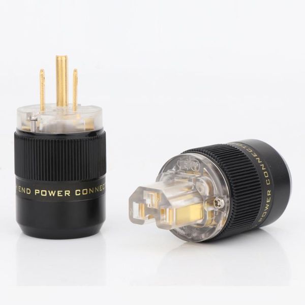 smart power plugs gold plated brass transparent us ac plug diy cable iec female connector
smart power plugs gold plated brass transparent us ac plug diy cable iec female connector