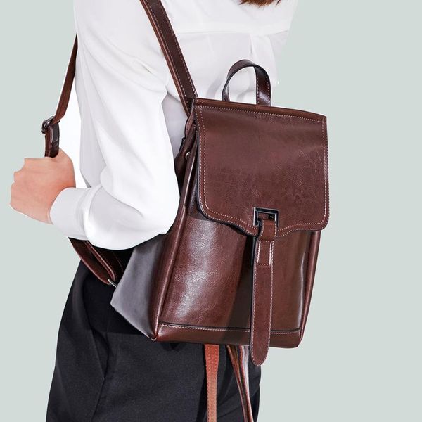 outdoor bags women backpack 2021 designer fashion travel bag vintage oil wax split cow leather large girl student school
outdoor bags women backpack 2021 designer fashion travel bag vintage oil wax split cow leather large girl student school