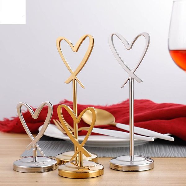 party decoration heart table number holders stainless steel name card po stand note memo clip wedding decorations
party decoration heart table number holders stainless steel name card po stand note memo clip wedding decorations