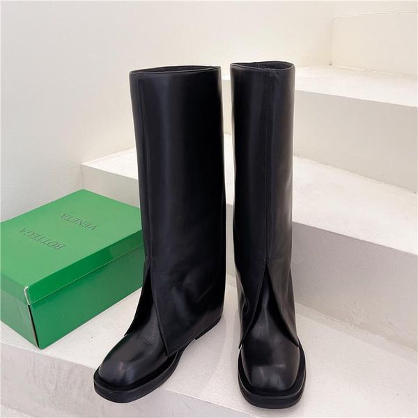 boots 2021 wedges round toe slip-on knee-high women winter warm comfortable fashion botas mujer platform, Black
boots 2021 wedges round toe slip-on knee-high women winter warm comfortable fashion botas mujer platform, Black