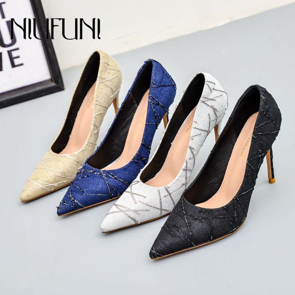 small pointed shallow mouth ultra-fine high-heeled women's single shoes solid color stitching frosted cover feet dress, Black
small pointed shallow mouth ultra-fine high-heeled women's single shoes solid color stitching frosted cover feet dress, Black