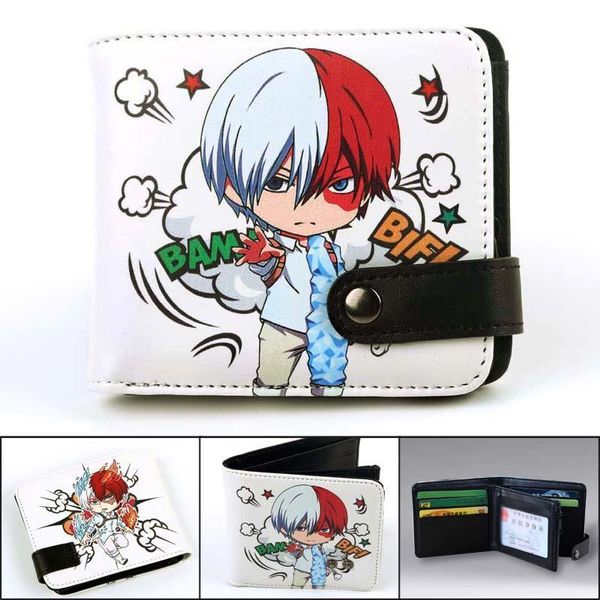 anime comic my hero academia wallet todoroki s card holder purse coin pocket, Red;black
anime comic my hero academia wallet todoroki s card holder purse coin pocket, Red;black