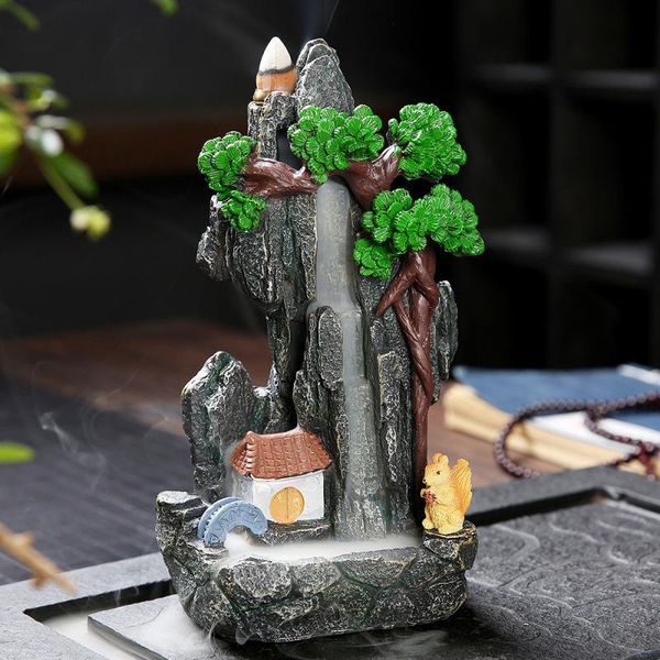 fragrance lamps chinese style creative resin aroma burner mountain and flowing water backflow smoke craftwork home desk decoration accessory
fragrance lamps chinese style creative resin aroma burner mountain and flowing water backflow smoke craftwork home desk decoration accessory