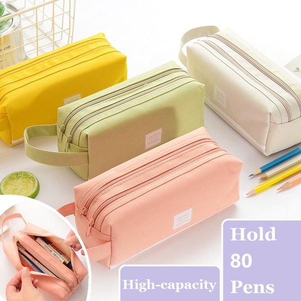 flexible big pencil case fabric quality school supplies stationery gift cute box bag office bags
flexible big pencil case fabric quality school supplies stationery gift cute box bag office bags