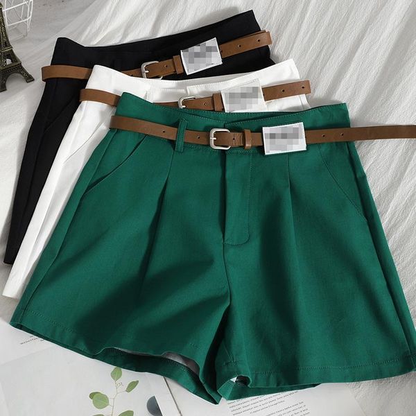 women's shorts wide leg short pants female solid color korean casual fashion streetwear bottoms 2021 high waist vintage crimping women, White;black
women's shorts wide leg short pants female solid color korean casual fashion streetwear bottoms 2021 high waist vintage crimping women, White;black