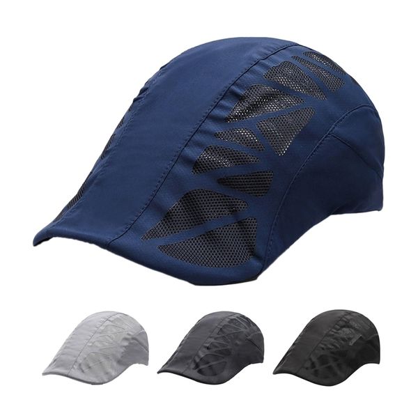 men's beret caps fashion solid color casual summer autumn mesh breathable anti sun outdoor fishing hat cap hats, Black;white
men's beret caps fashion solid color casual summer autumn mesh breathable anti sun outdoor fishing hat cap hats, Black;white