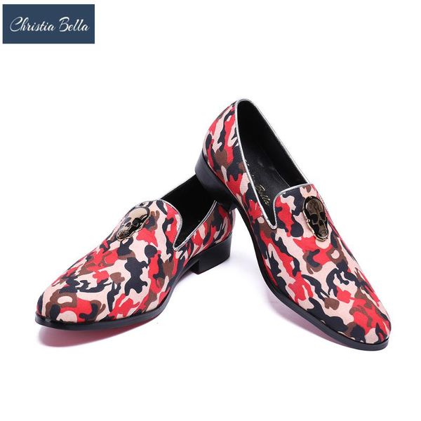 dress shoes christia bella camo printed men slip on moccasin summer loafers wedding office party genuine leather zapatos, Black
dress shoes christia bella camo printed men slip on moccasin summer loafers wedding office party genuine leather zapatos, Black