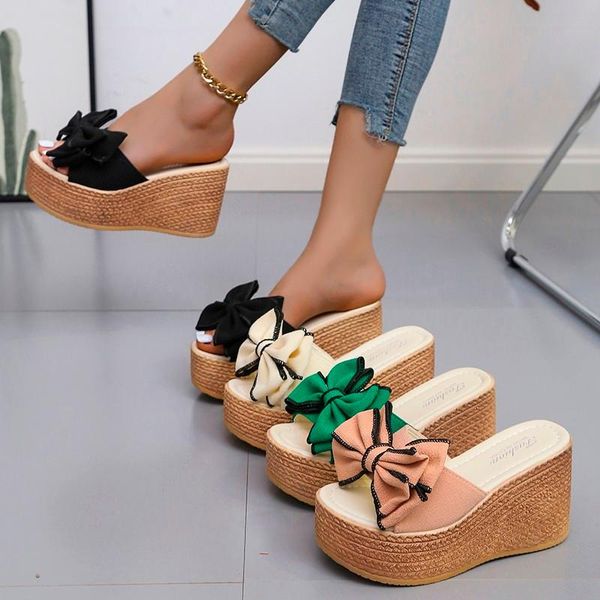 slippers blwbyl 2021 butterfly-knot home summer cool eva women linen belt slides female sandals flip flops, Black
slippers blwbyl 2021 butterfly-knot home summer cool eva women linen belt slides female sandals flip flops, Black