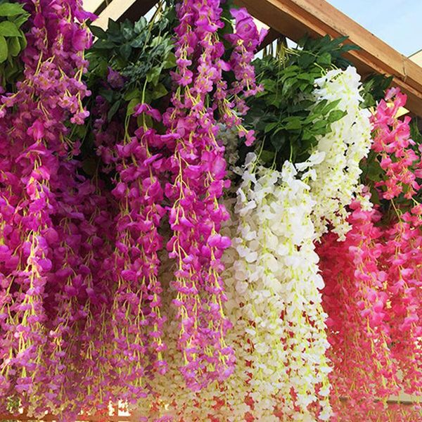decorative flowers & wreaths wisteria artificial flower vine wreath wedding arch decoration leaf rattan trailing silk ivy wall decor plants
decorative flowers & wreaths wisteria artificial flower vine wreath wedding arch decoration leaf rattan trailing silk ivy wall decor plants