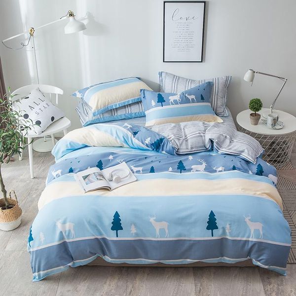cartoon animals deer bear bedding set cotton king size 4pcs print tree duvet cover flat sheet pillow cases sets
cartoon animals deer bear bedding set cotton king size 4pcs print tree duvet cover flat sheet pillow cases sets
