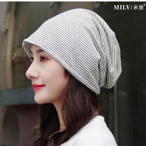 beanies baotou cap men's and women's spring summer thin stripe fashion pile cotton maternity breathable bald nightcap
beanies baotou cap men's and women's spring summer thin stripe fashion pile cotton maternity breathable bald nightcap