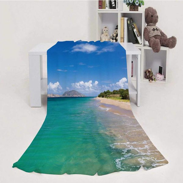 St Kitts and The Narrows from Nevis,Blanket Throw Super Soft m Cozy Velvet Decoration for Couch Bed Sofa 40''x50''(WxL)
St Kitts and The Narrows from Nevis,Blanket Throw Super Soft m Cozy Velvet Decoration for Couch Bed Sofa 40''x50''(WxL)