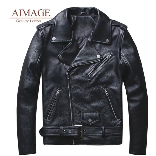 men's leather & faux 2021 classical motorcycle jackets men jacket 100% natural cownskin thick moto winter s-5xl py066, Black
men's leather & faux 2021 classical motorcycle jackets men jacket 100% natural cownskin thick moto winter s-5xl py066, Black