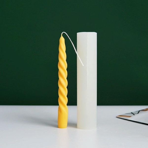 craft tools twisted silicone candle mold geometric rotating wave making resin molds for chocolate soap
craft tools twisted silicone candle mold geometric rotating wave making resin molds for chocolate soap