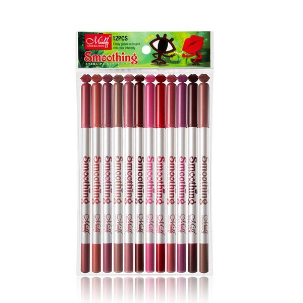 lip pencils matte 12 colors/set stick lipliner liner pencil manude lipsliner pen set beauty makeup tool cosmetic
lip pencils matte 12 colors/set stick lipliner liner pencil manude lipsliner pen set beauty makeup tool cosmetic
