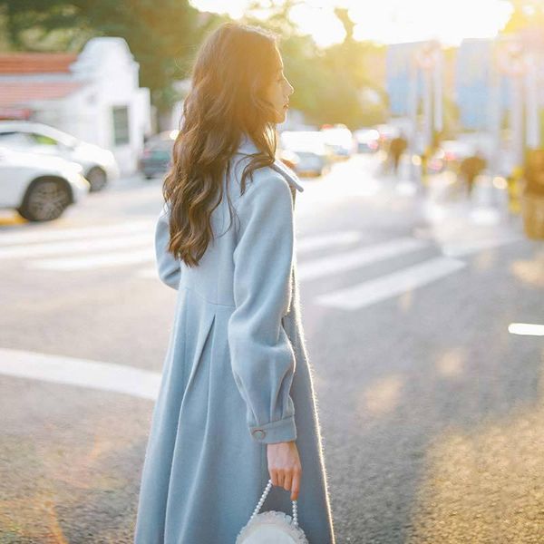 women's wool & blends jacket women coat square collar single breasted winter overcoat veste manteau femme, Black
women's wool & blends jacket women coat square collar single breasted winter overcoat veste manteau femme, Black