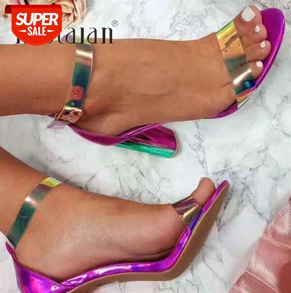 fashion summer women sandals high heels sandals pvc ankle strap women shoes peep toe high heels party wedding shoes woman #ll9o, Black
fashion summer women sandals high heels sandals pvc ankle strap women shoes peep toe high heels party wedding shoes woman #ll9o, Black
