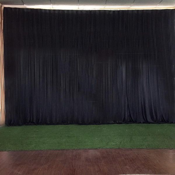 party decoration 3 m x 8 luxury transparent black silk wedding backdrop event banquet drapes curtain el stage background
party decoration 3 m x 8 luxury transparent black silk wedding backdrop event banquet drapes curtain el stage background