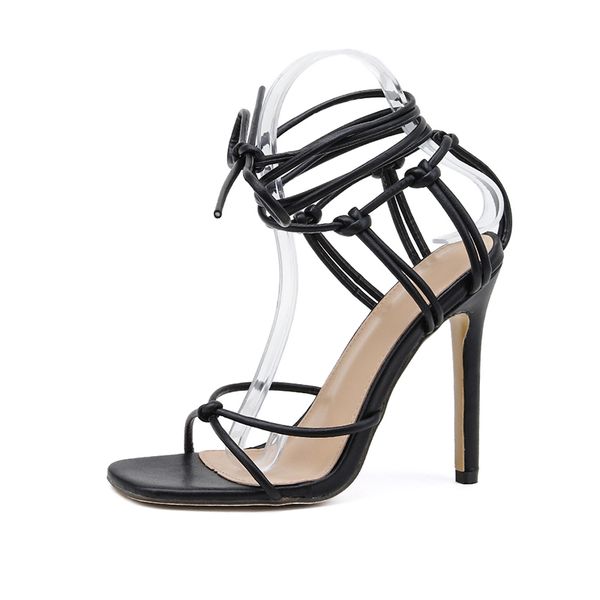 slippers summer women sandals fashion stiletto high heels lace up ladies pumps party dress shoes woman black size 42 a1s0
slippers summer women sandals fashion stiletto high heels lace up ladies pumps party dress shoes woman black size 42 a1s0
