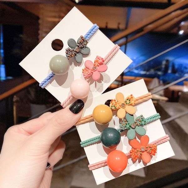 korean version of the candy-colored flower hair ring ins sweet macaron ball girls rope accessories for, Slivery;white
korean version of the candy-colored flower hair ring ins sweet macaron ball girls rope accessories for, Slivery;white