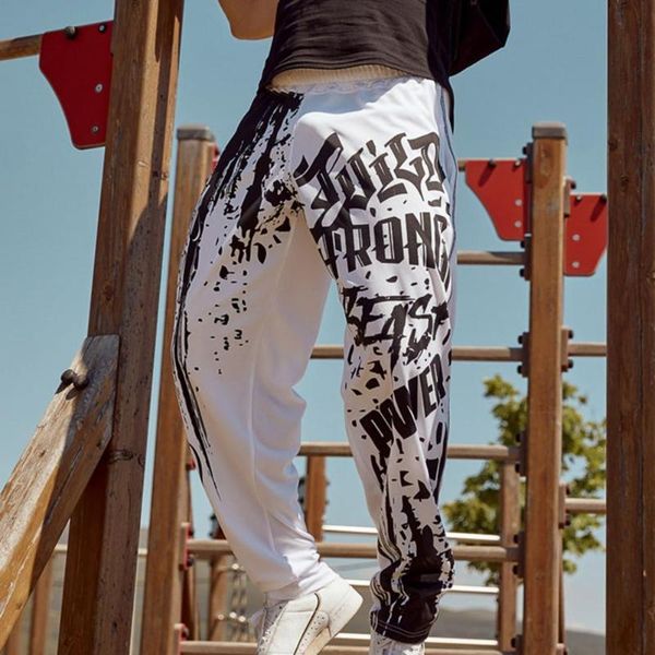 men's pants men casual autumn sweatpants loose print stylish elastic waist breathable, Black
men's pants men casual autumn sweatpants loose print stylish elastic waist breathable, Black